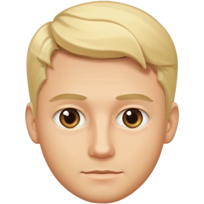 blonde husband with love eyes emoji