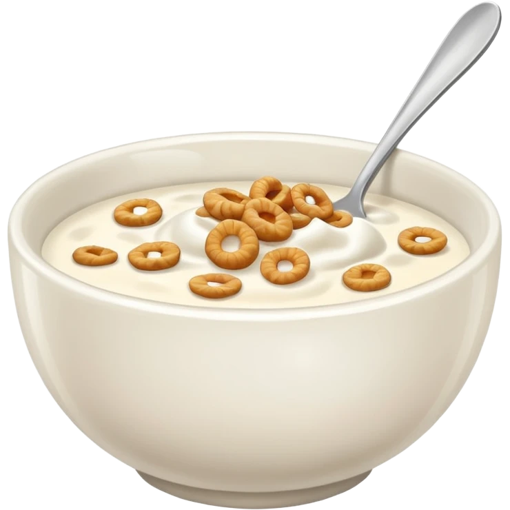 Cereal bowl emoji