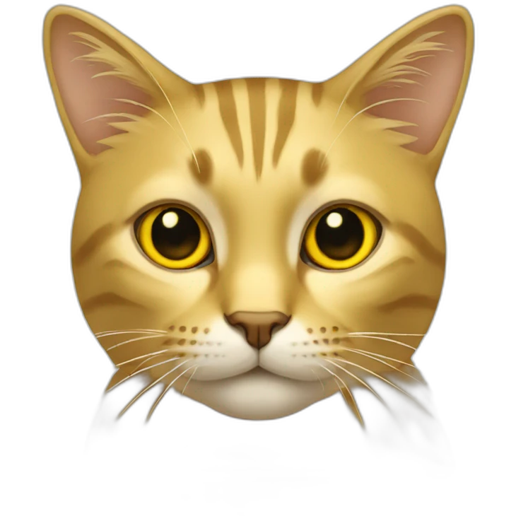 cat gold emoji