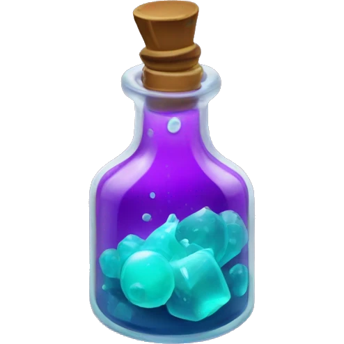 A vial of potion emoji