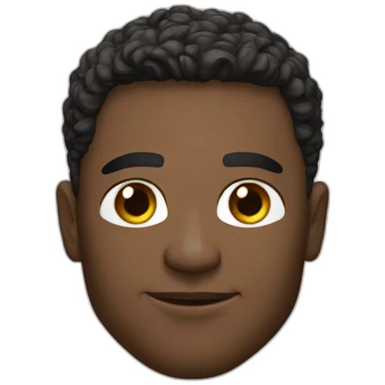 The greatest football player of all time emoji
