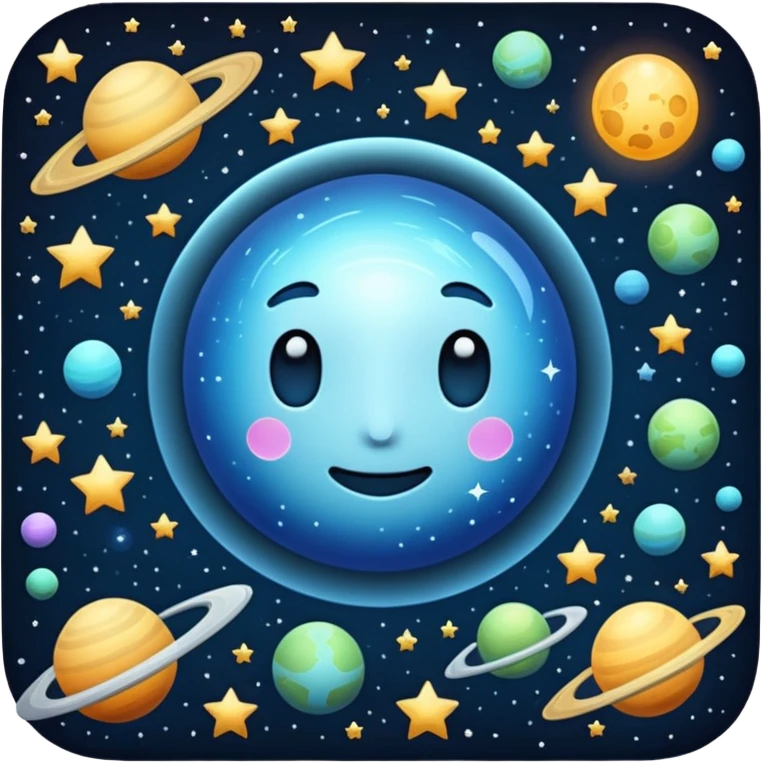 digitsed space emoji