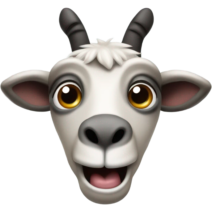 terrified lama emoji
