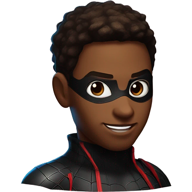 spiderman miles morales emoji