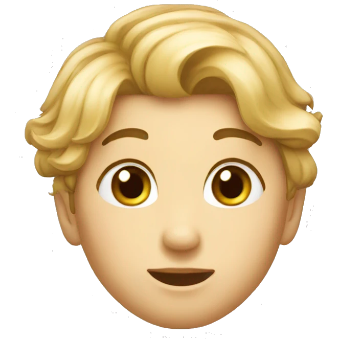 Visage mignon emoji