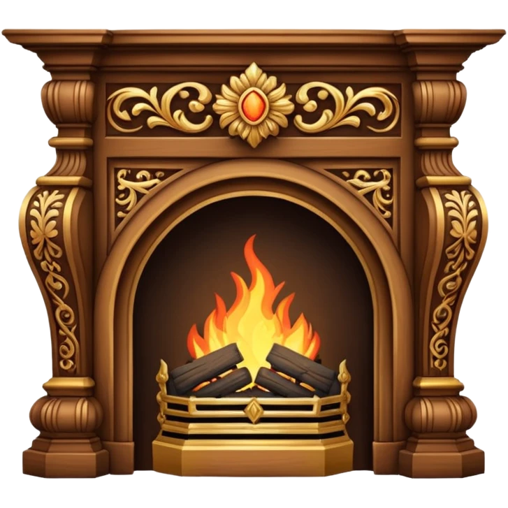 fireplace mantle emoji
