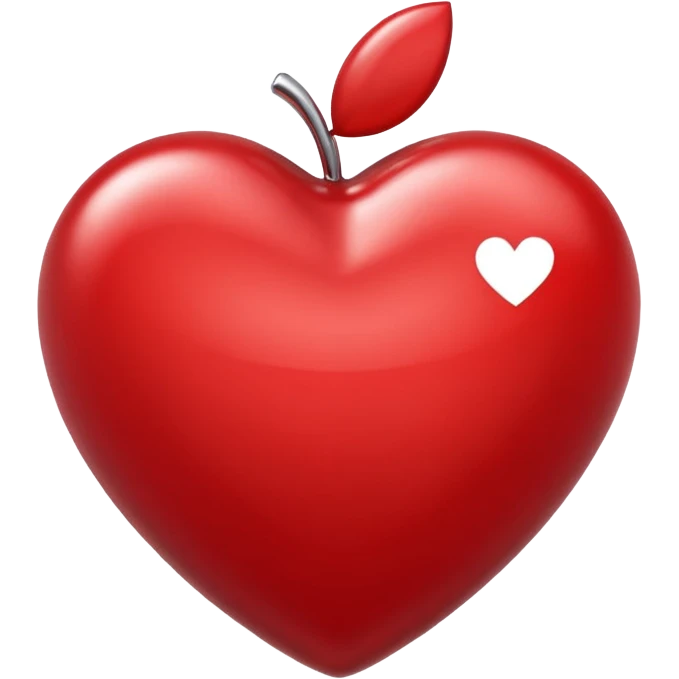 Chrome color apple emoji heart emoji