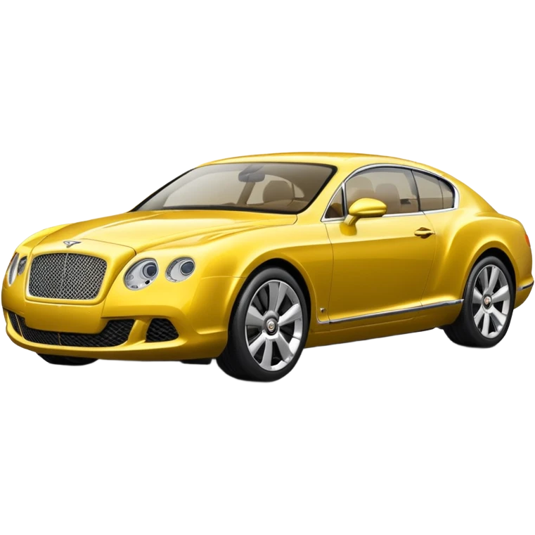Yellow Bentley emoji