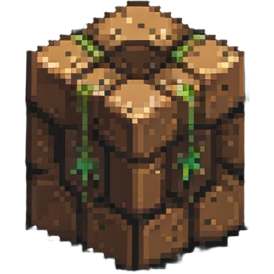 minecraft dirt block emoji