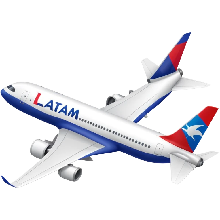 creame un avión de latam emoji