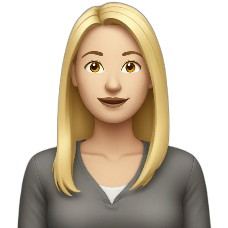self introduction white woman emoji