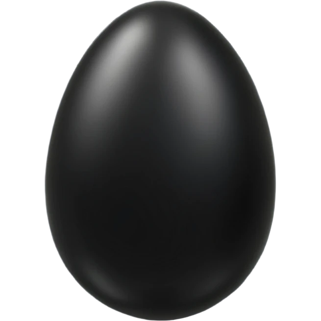 black onyx egg emoji