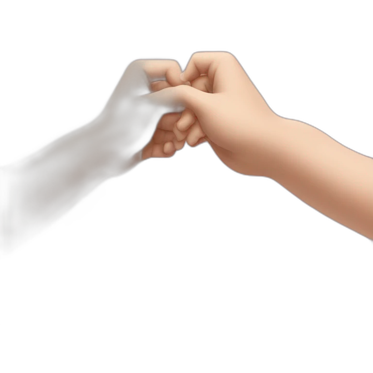 pinky promise emoji