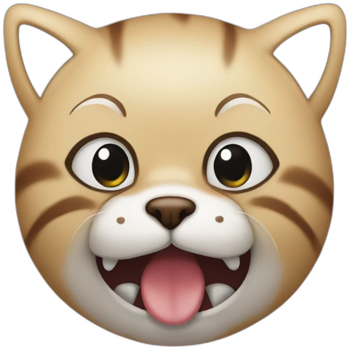 Mewing emoji