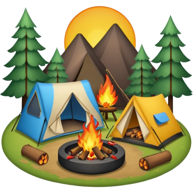 лагерь emoji