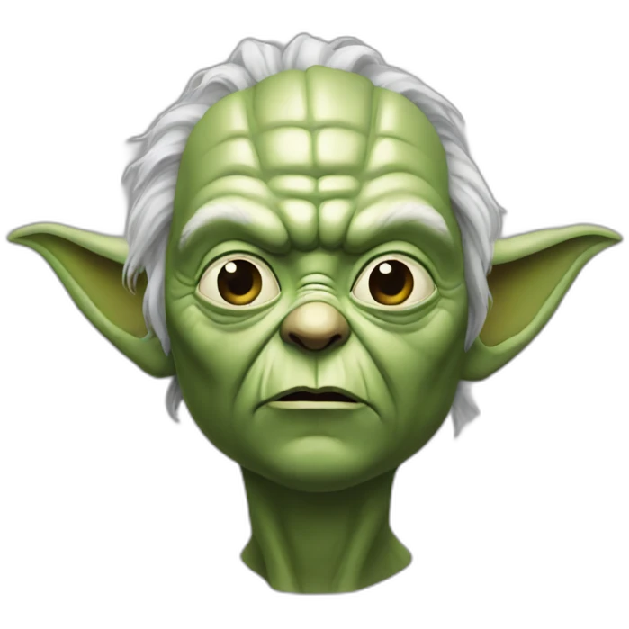 head of yoda emoji
