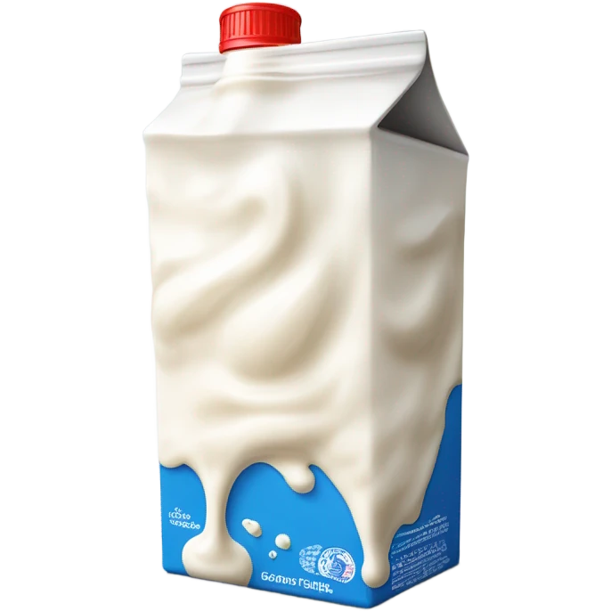 Heavy cream in carton emoji