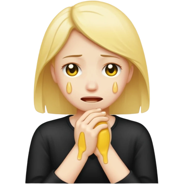 slitting my wrist normal round yellow emoji emoji