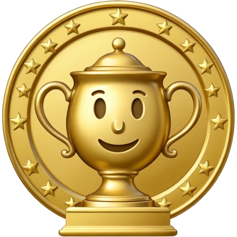 money trophy with 10B on it  emoji