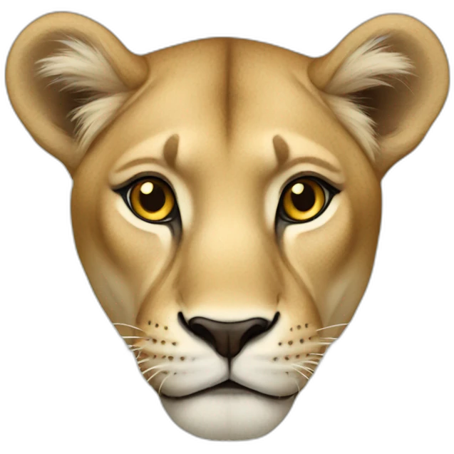 Lioness emoji