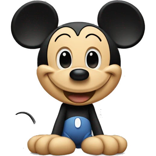 Mickey Mouse emoji
