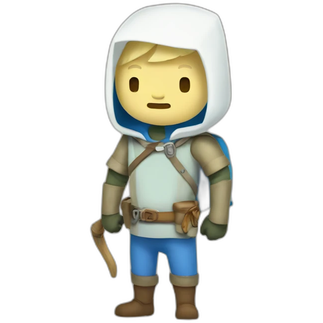 Finn the human adventure time emoji