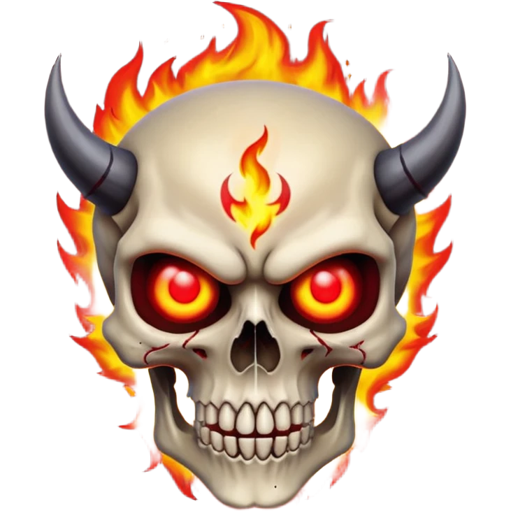 ☠️😈 mixed emoji