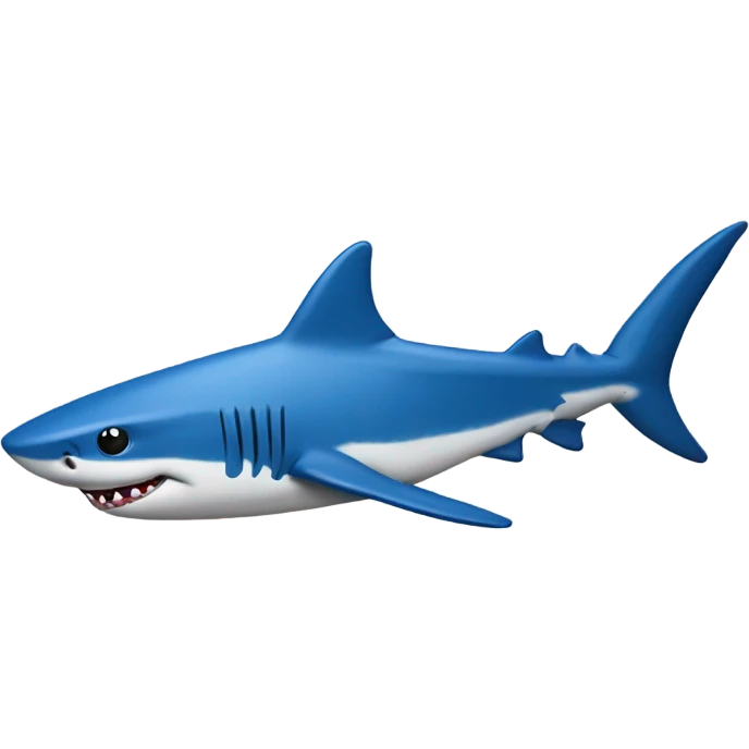 Shark with tattoo and dodgers hat emoji
