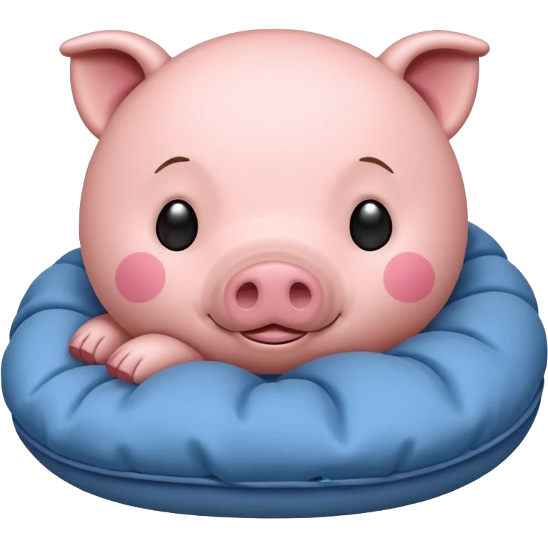 piggy sleep emoji