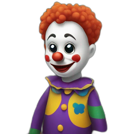 clown under bridge emoji