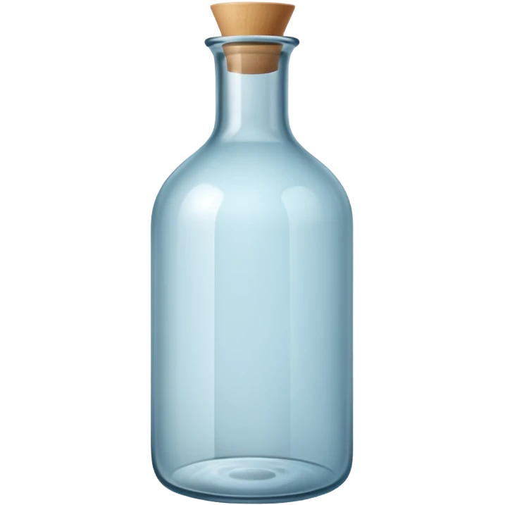Glass Bottle Vase emoji