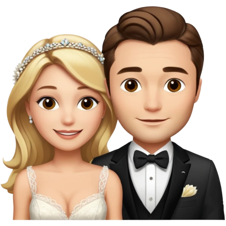 Serena van der Woodsen Marry with chuck bass emoji