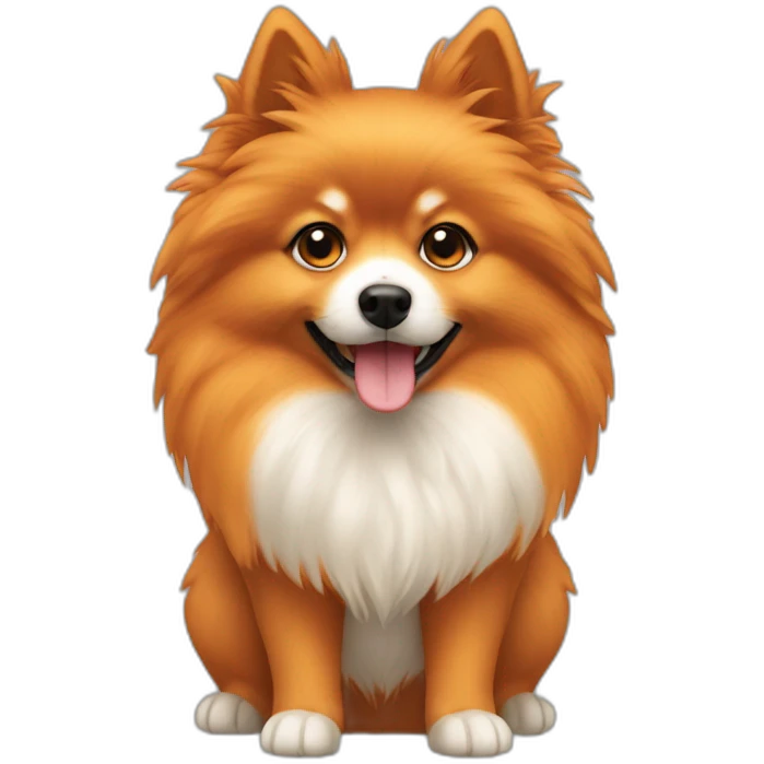 Spitz-orange emoji