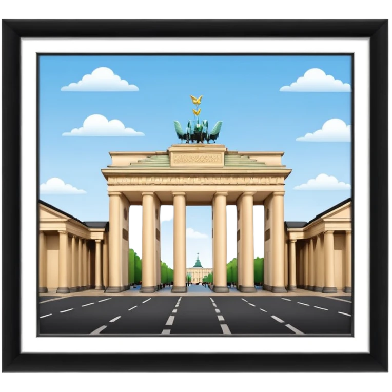 brandenburg gate emoji