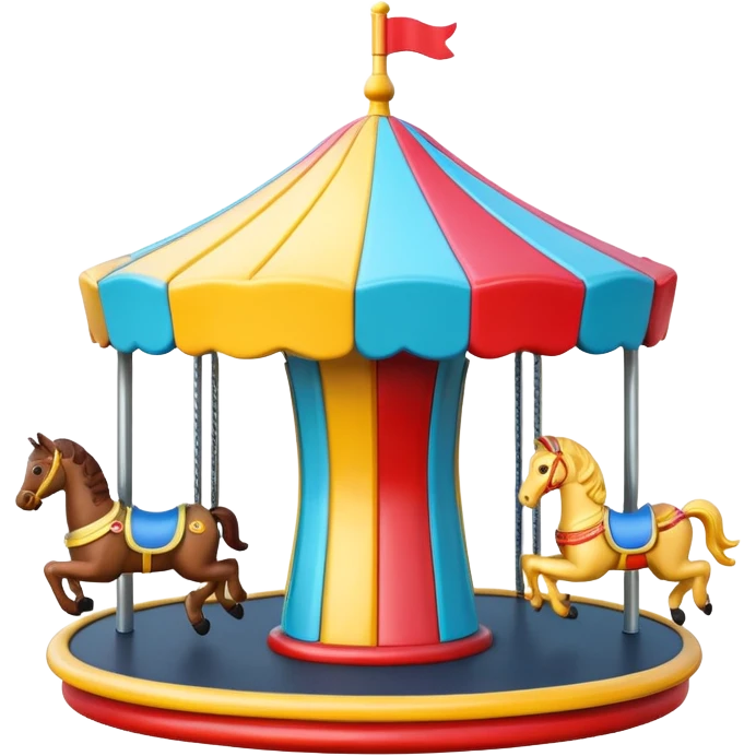 playground with merry-go-round emoji