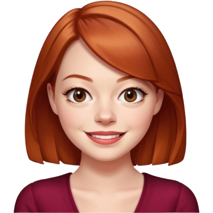 Emma Stone emoji
