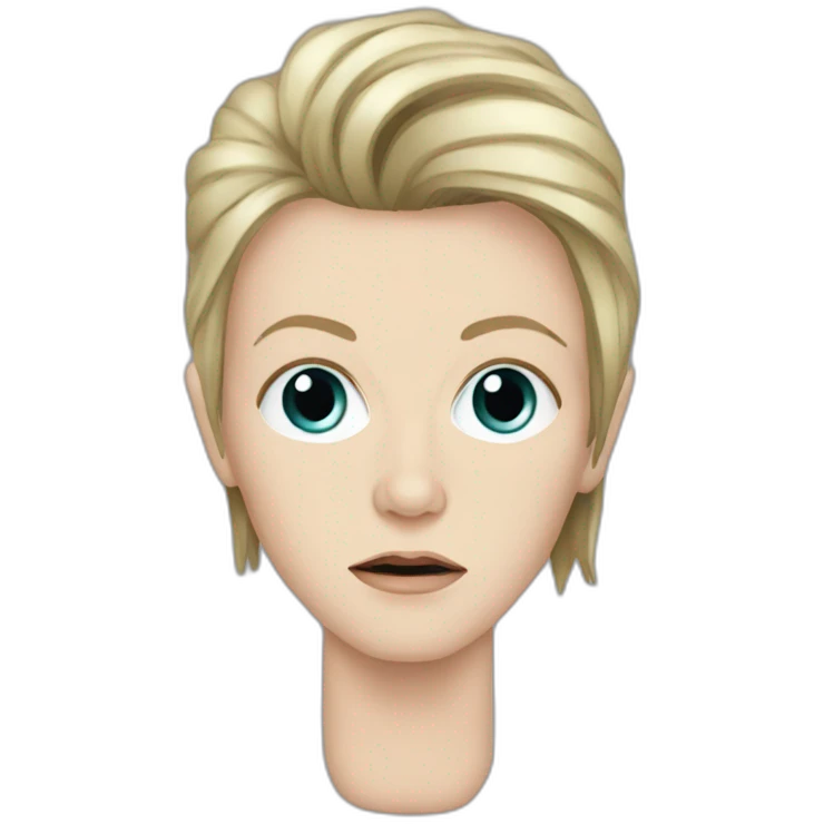 Christiane f david bowie emoji
