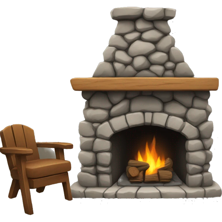 camp fireplace emoji