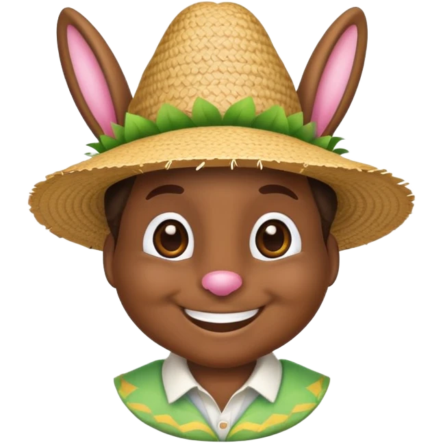 jamaican easter bunny emoji