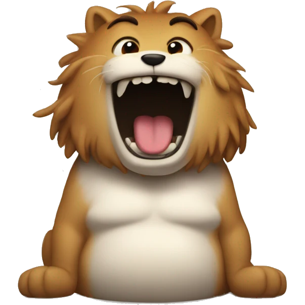 growling tummy emoji