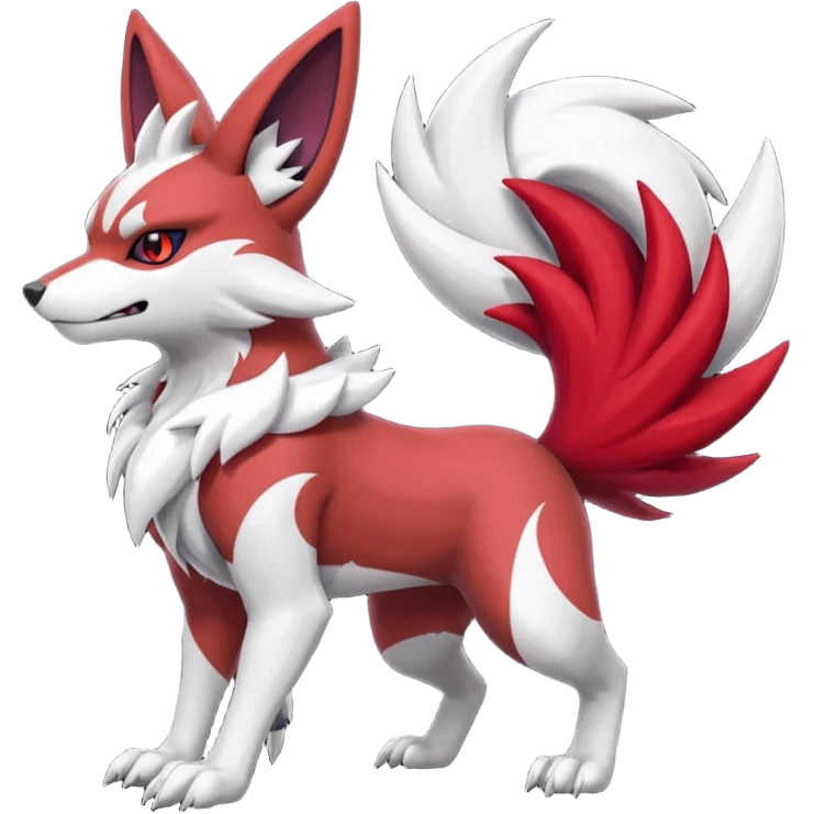 Lycanroc-Zangoose-Zoroark-fusion emoji