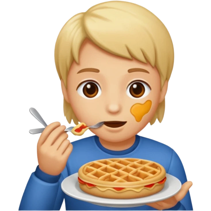 Tralalero tralala eating burniloni liriloni  emoji