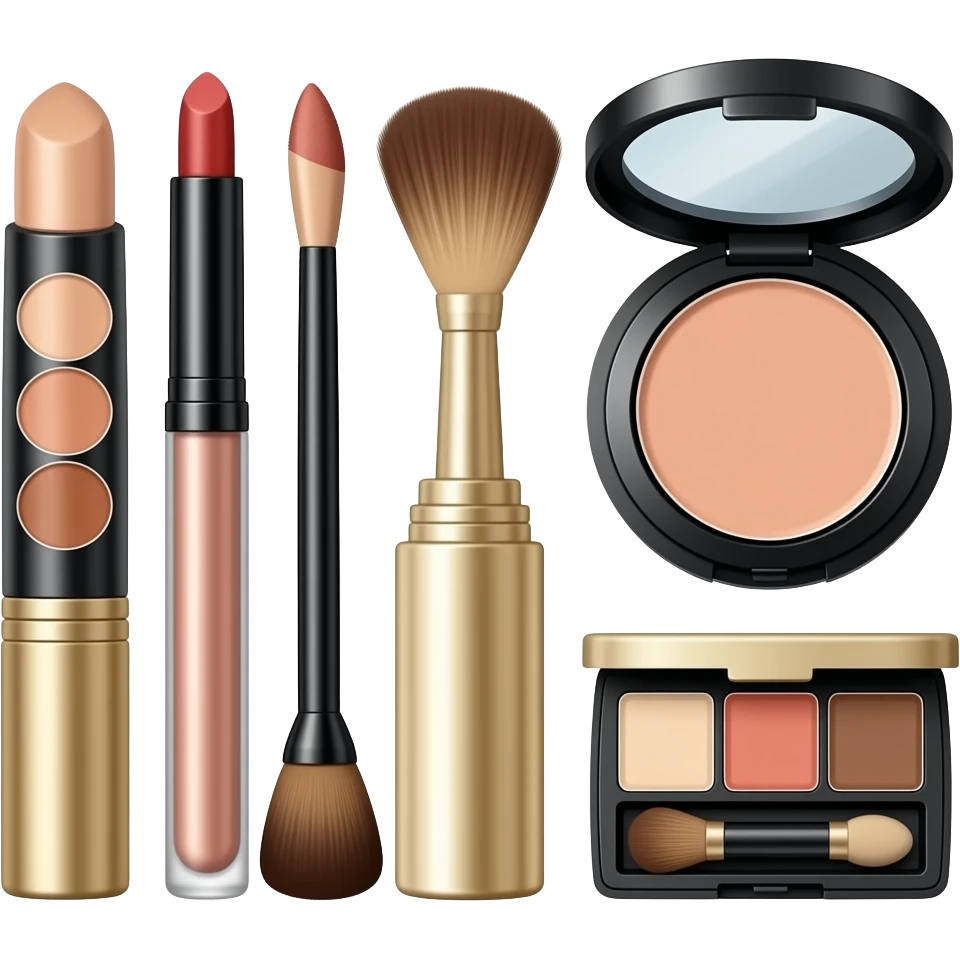 Real Sophora makeup products emoji