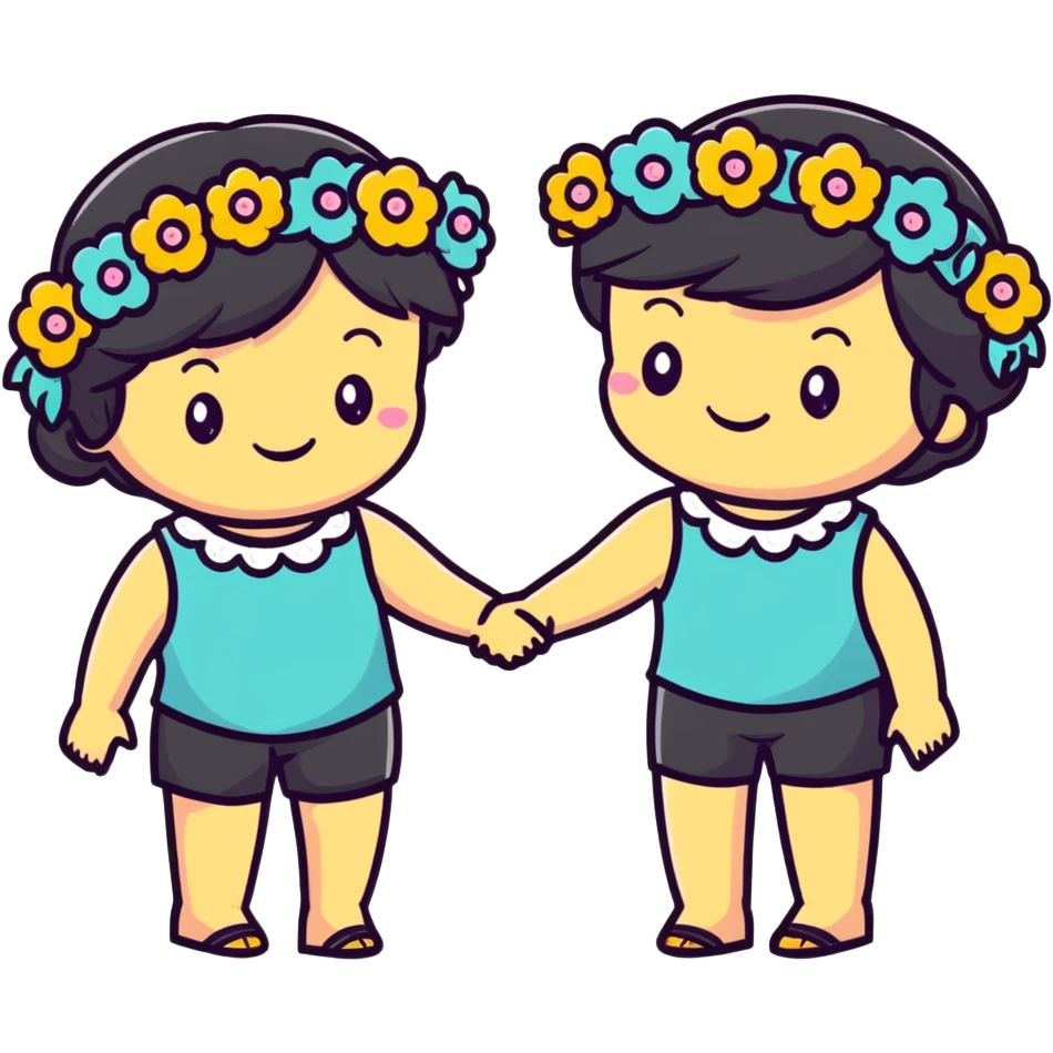 Bloomer and Summer ￼￼ emoji