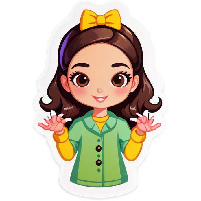Girl with nails emoji