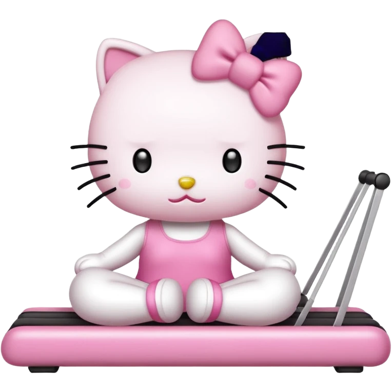Hello kitty reformer pilates  emoji