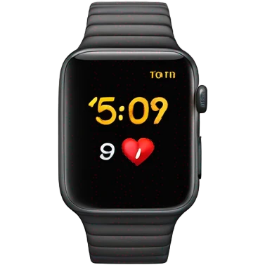 apple watch clock display emoji