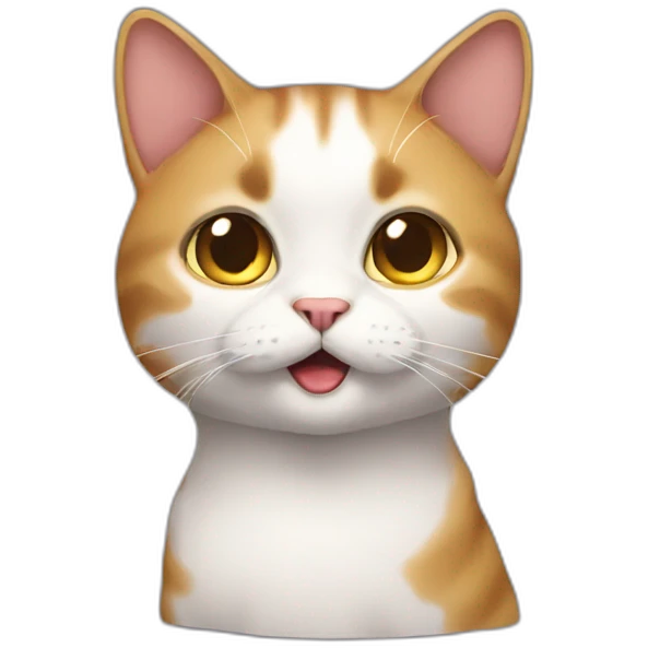 Communication cat emoji