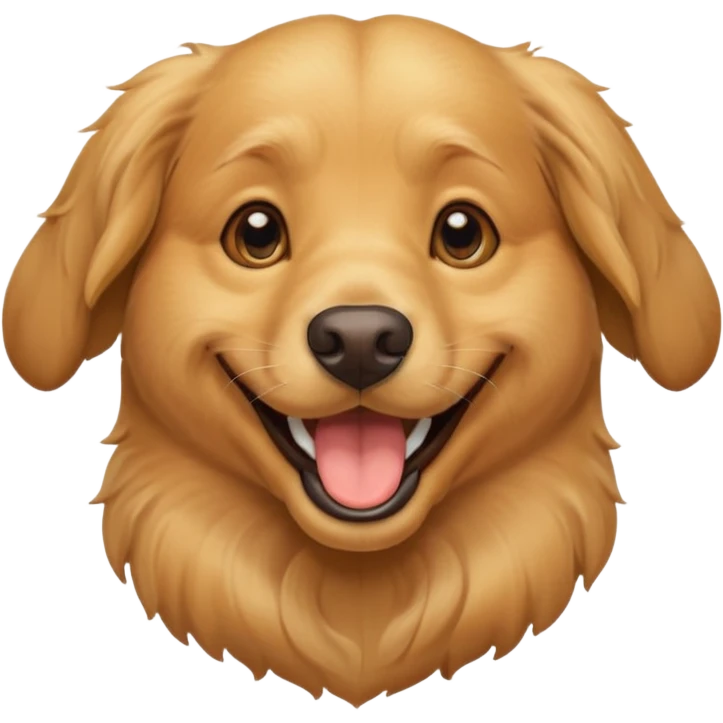 Funny dog emoji