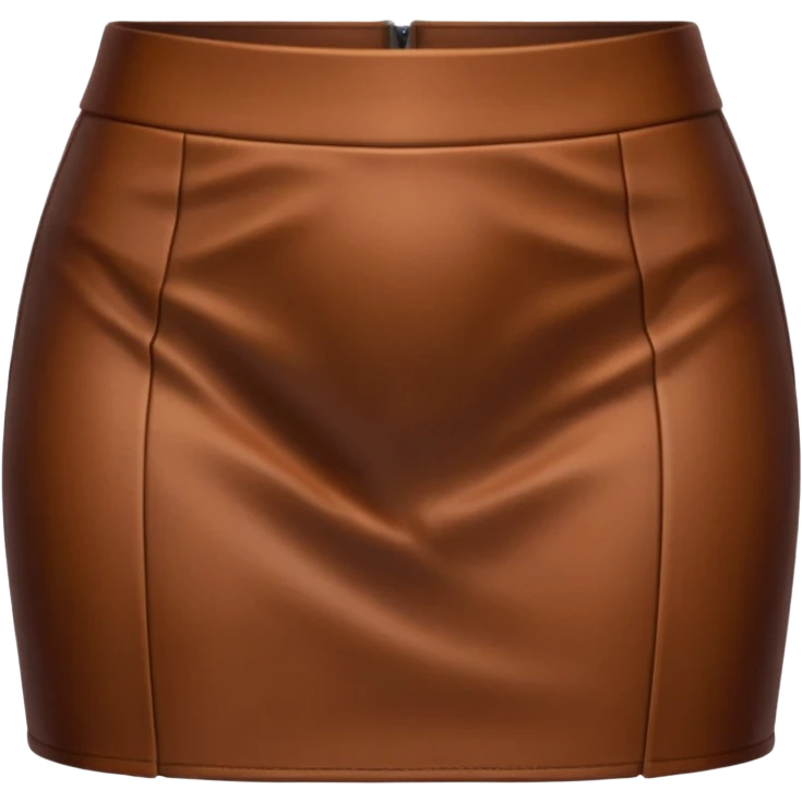brown leather tight skirt emoji emoji